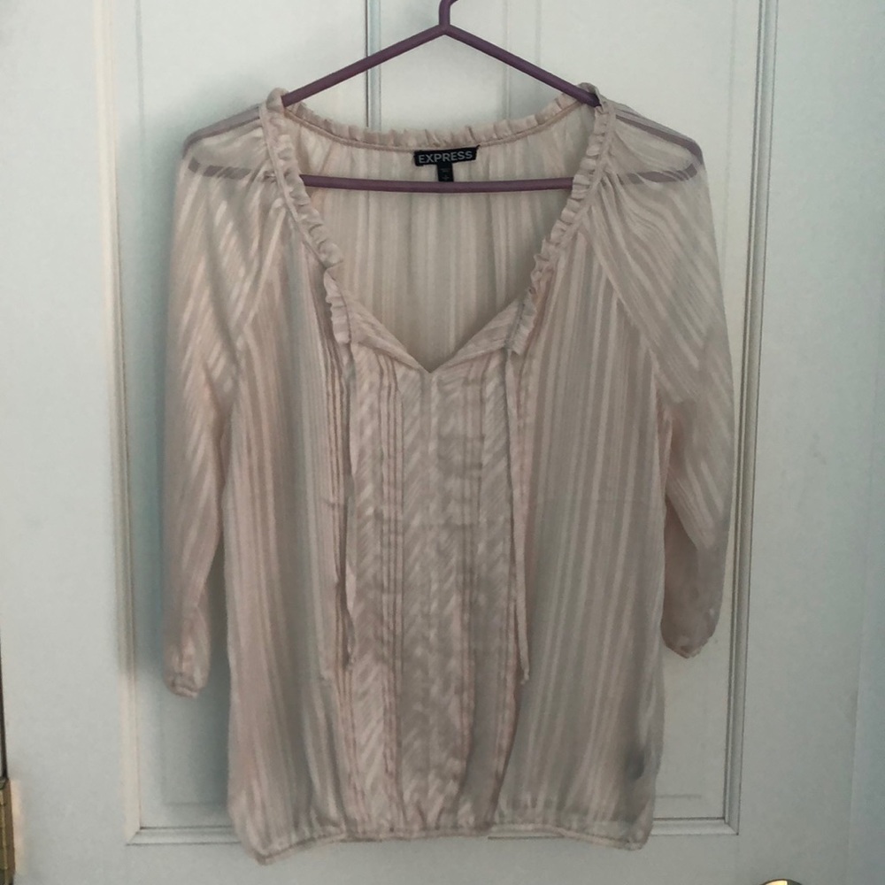 Express sheer top
